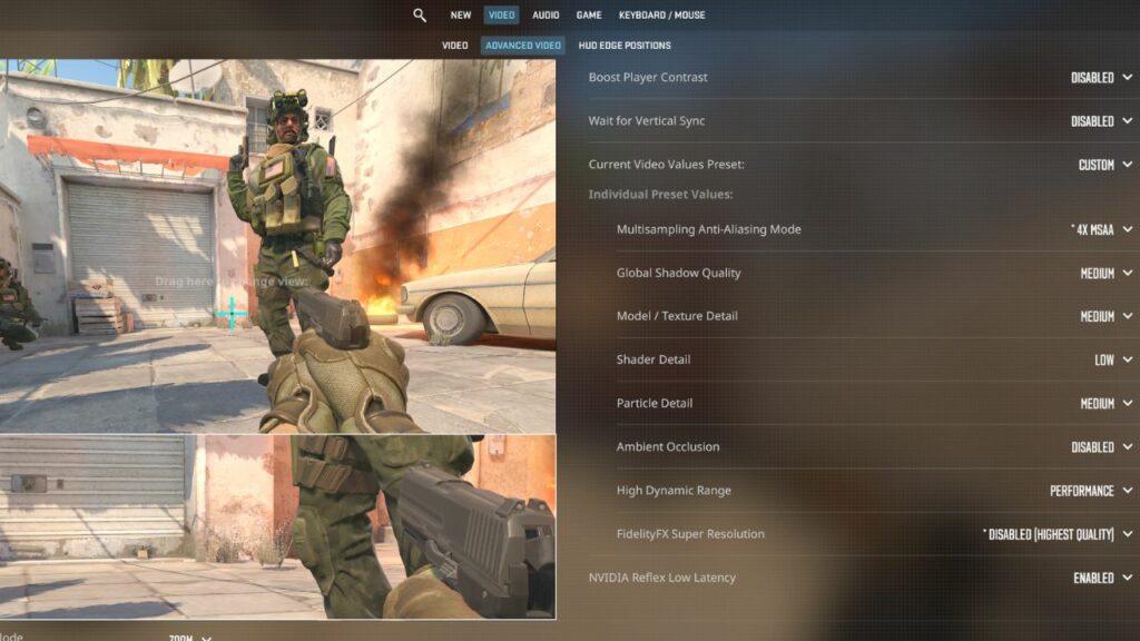 counter strike 2 video settings