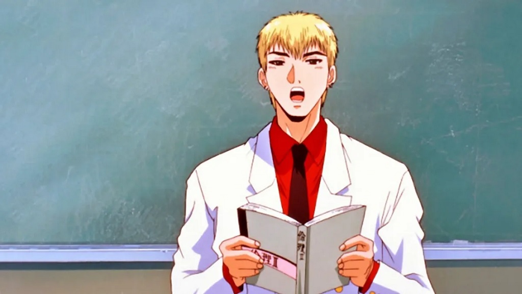Onizuka Eikichi as shown in Great Teacher Onizuka