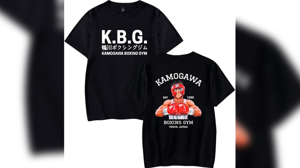 Boxing Gym T-shirt Streetwear, Hajime Ippo Clothing