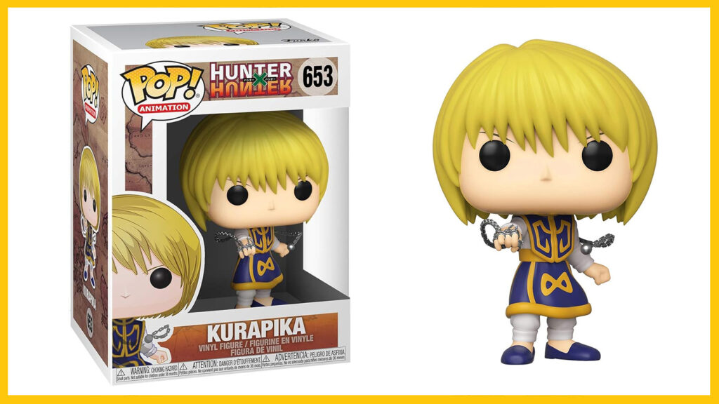 Funko Pop! Hunter x Hunter Kurapika Multicolor 653 figure on Amazon