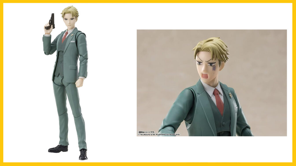 Spy x Family Loid Forger Bandai Spirits S.H. Figuarts by Tamashii Nations on Amazon