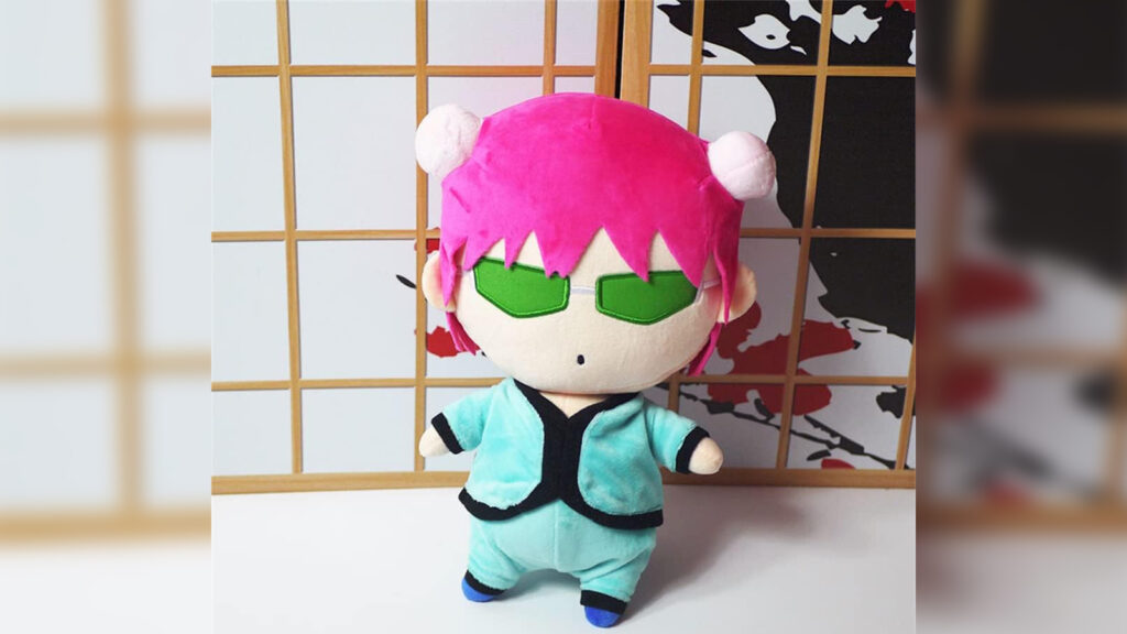 Saiki K Cosplay, Muñeca Linda Kawaii, Cojín de Felpa, Juguetes, Almohada Rellena, Regalo 12"