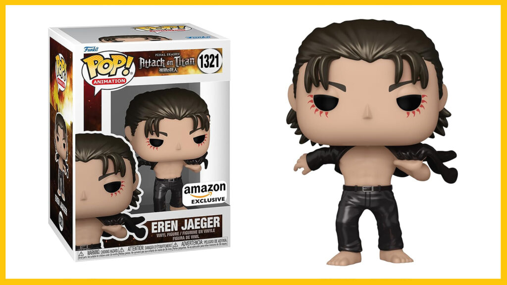 ¡Funko Pop!  Animación: Ataque a los Titanes - Eren Jaeger Exclusivo de Amazon