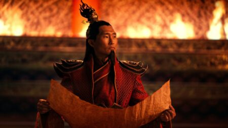 Here's our first look at Daniel Dae Kim's Fire Lord Ozai in costume in Netflix Avatar live action