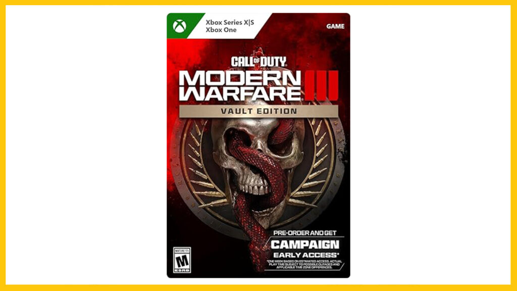 Call of Duty: Modern Warfare III - Vault Edition - PRE-PURCHASE - Xbox  [Digital Code]