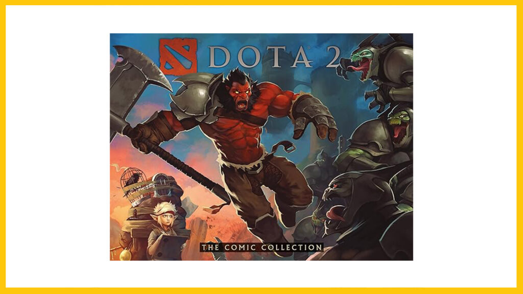 The official Dota 2 comic book from by Valve on Amazon