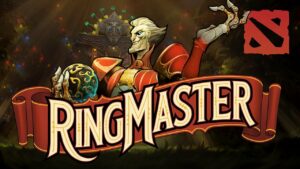 Dota 2 Ringmaster trailer key art