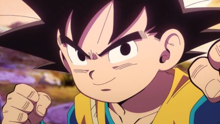 Younger Goku as shown in the Dragon Ball Daima trailer