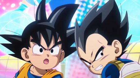 Goku and Vegeta as shown in the Dragon Ball Daima trailer