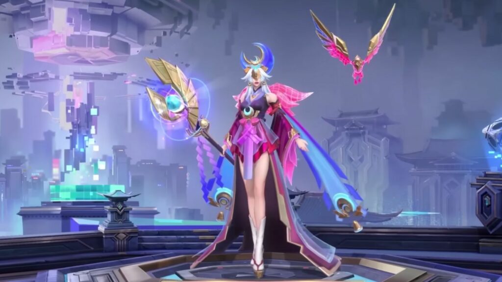 Nova Skin Shingetsu Neon da Pharsa Mobile Legends Bang Bang 