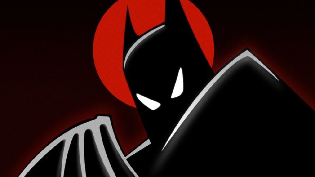 Silueta de Batman la serie animada.