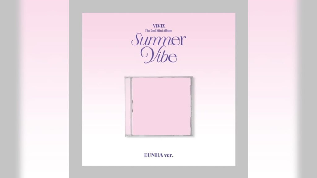 VIVIZ Summer Vibe 2º Mini álbum Joyero Versión EUNHA CD + Póster de 1p + Folleto de 16p + Tarjeta fotográfica de 2p + 1 pegatina + Seguimiento sellado