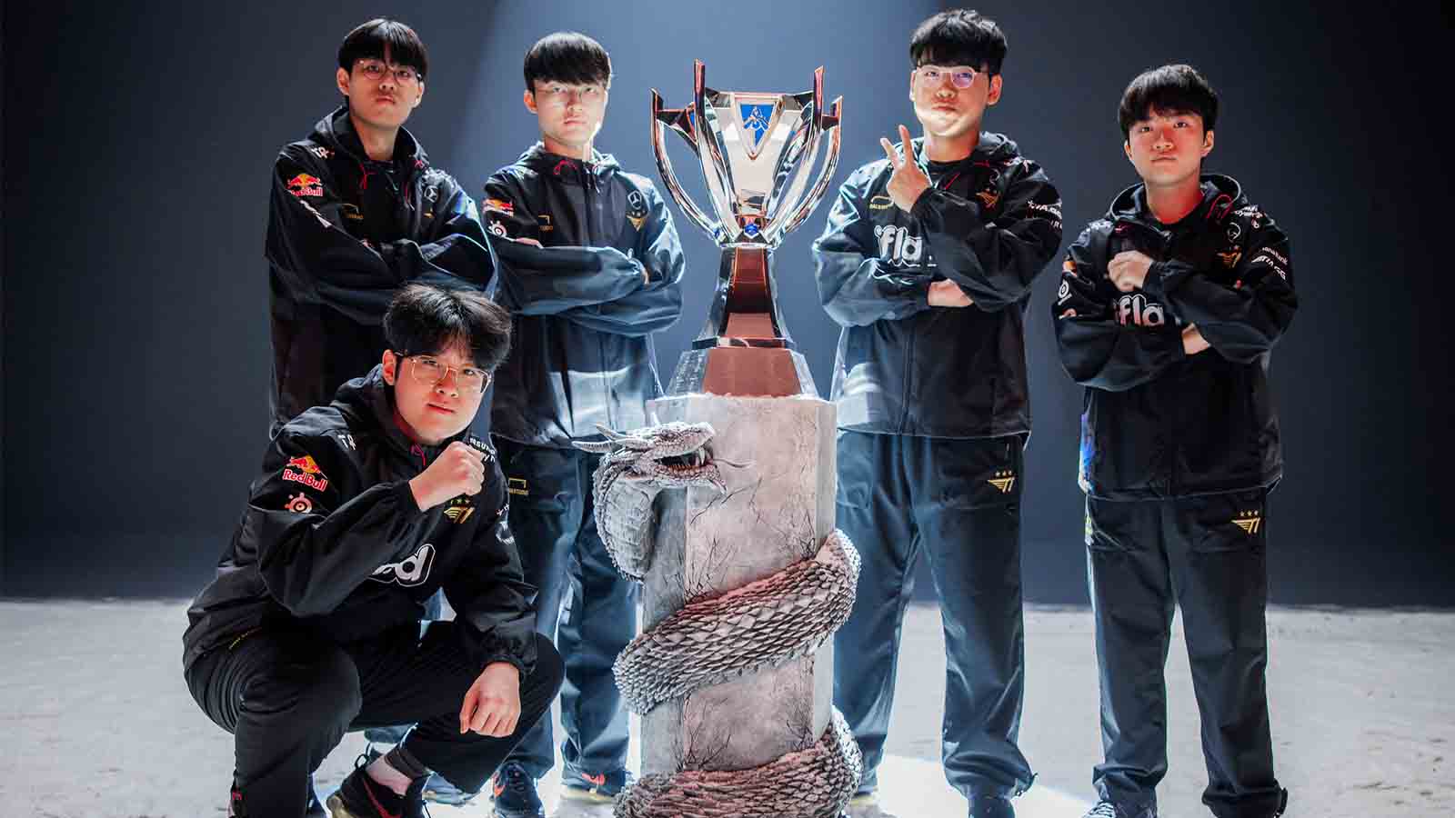 T1 embody Heartsteel song to become Worlds 2023 champions | ONE Esports