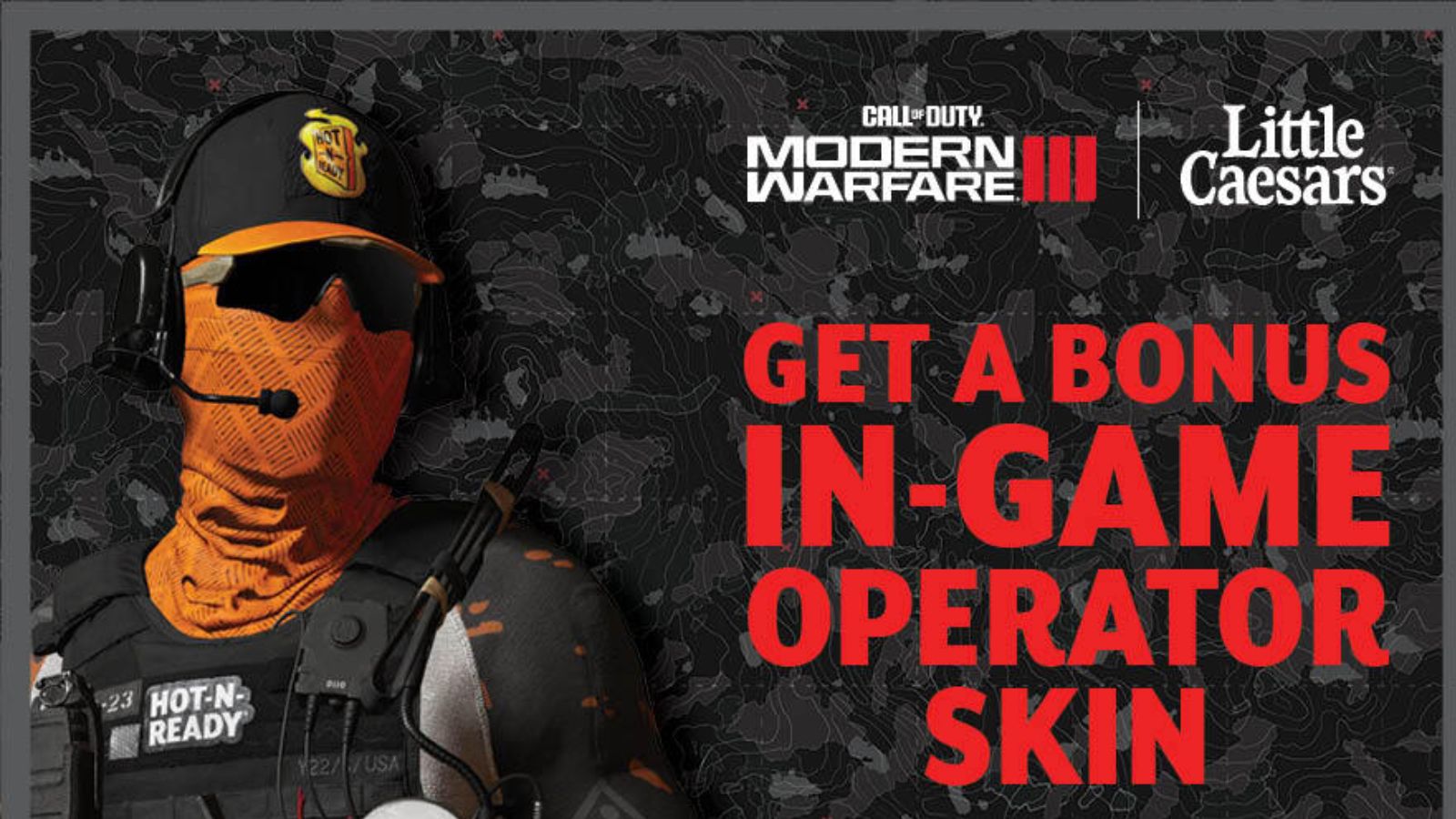 Little Caesars MW3 partnershipgives exclusive skin and more ONE Esports