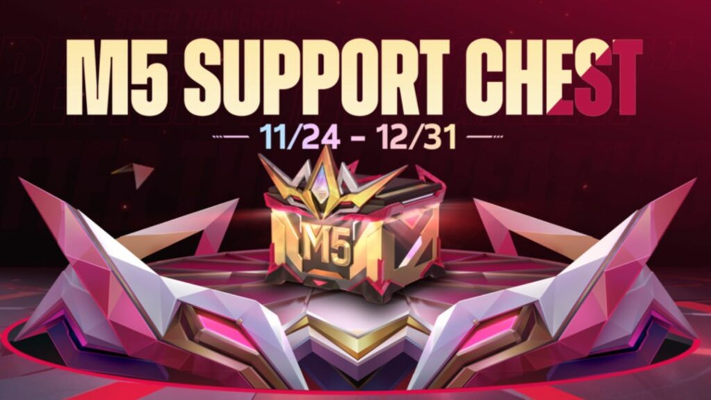 Mobile Legends: Bang Bang - M5 Support Chest is currently on a