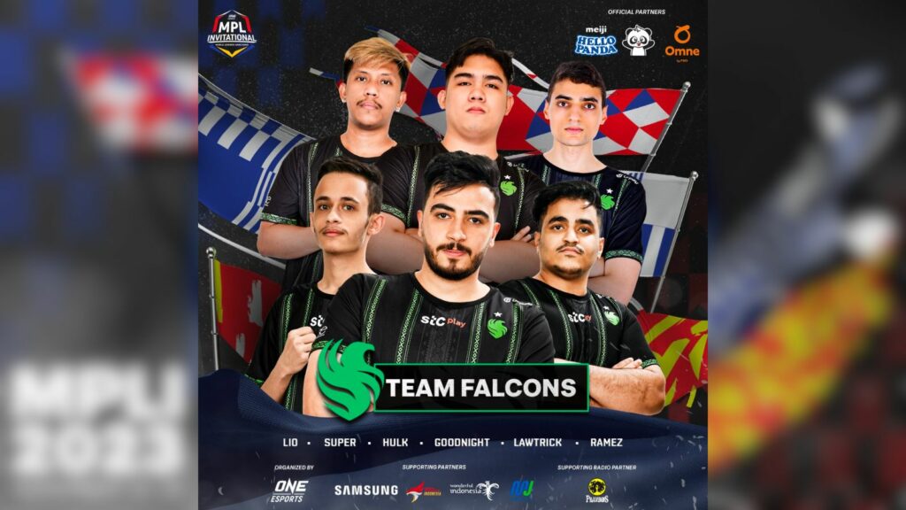 MPLI 2023 Team Falcons aim to soar in international debut ONE Esports