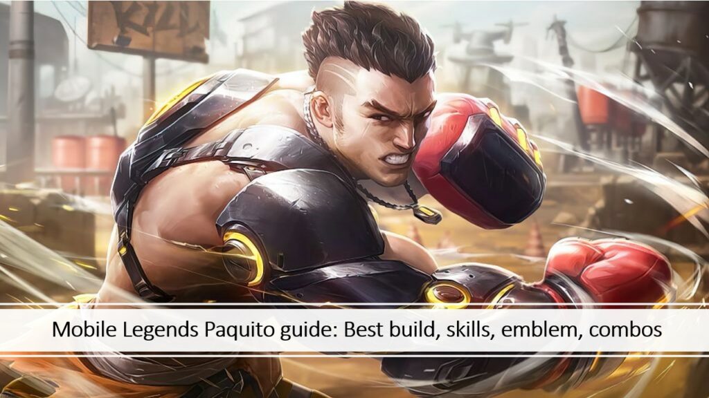 Mobile Legends: Bang Bang Underground Boxer Paquito Skin Fondo de pantalla con enlace de guía de héroe