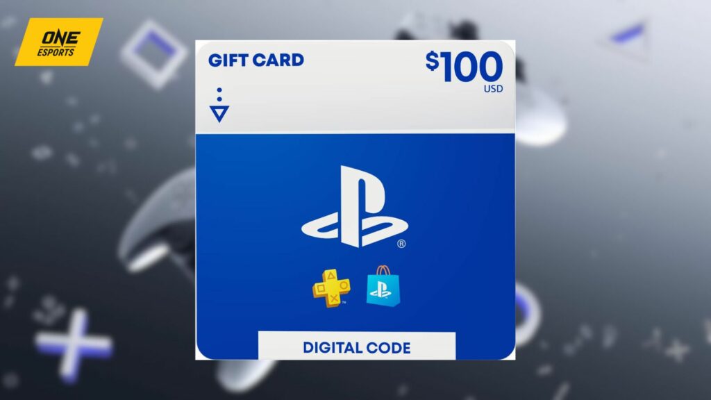 Tarjeta de regalo de PlayStation de $100 USD
