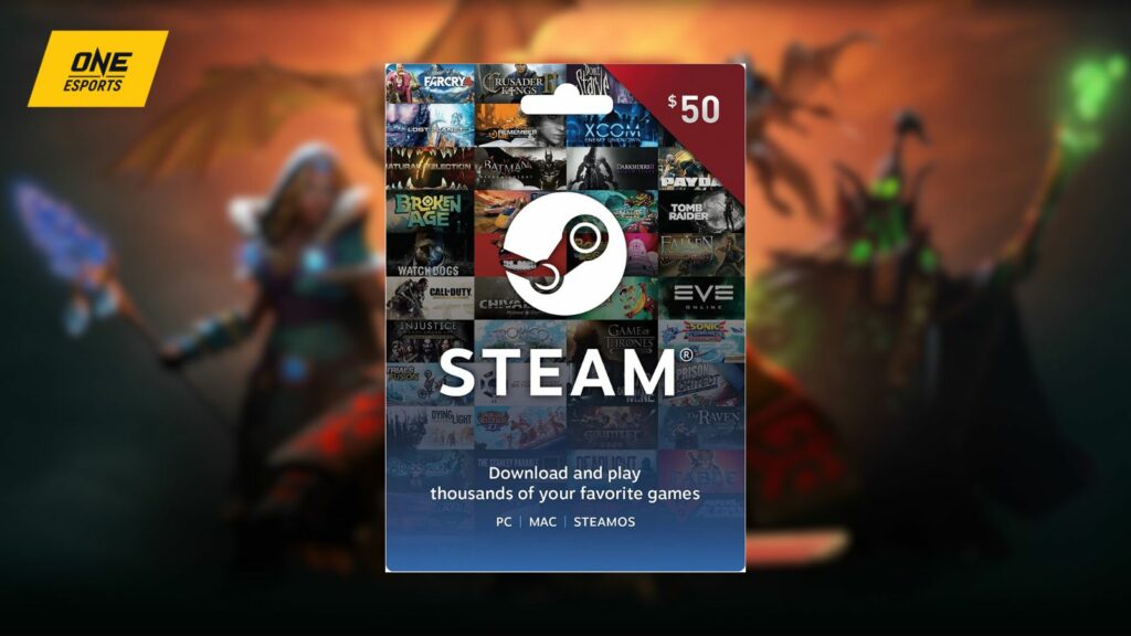 Steam Gift Card - $50