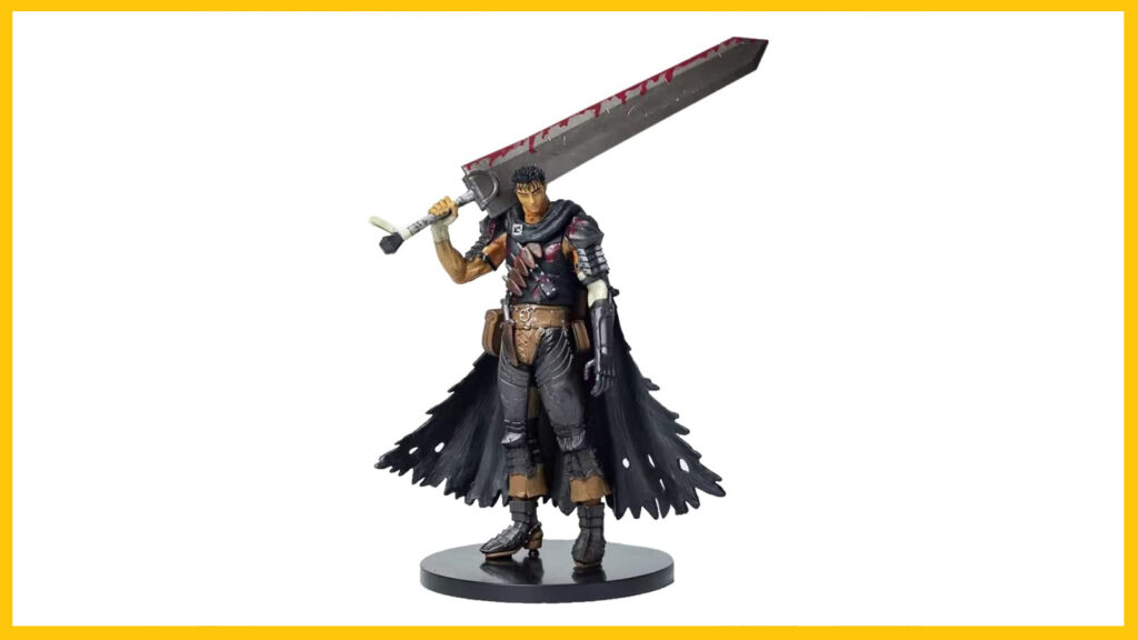 Berserk Action Figure Guts Berserker Armor Ver. Black Swordsman