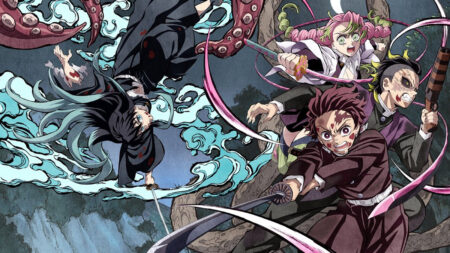 Demon Slayer To the Swordsmith Village promotional image from the series' official website