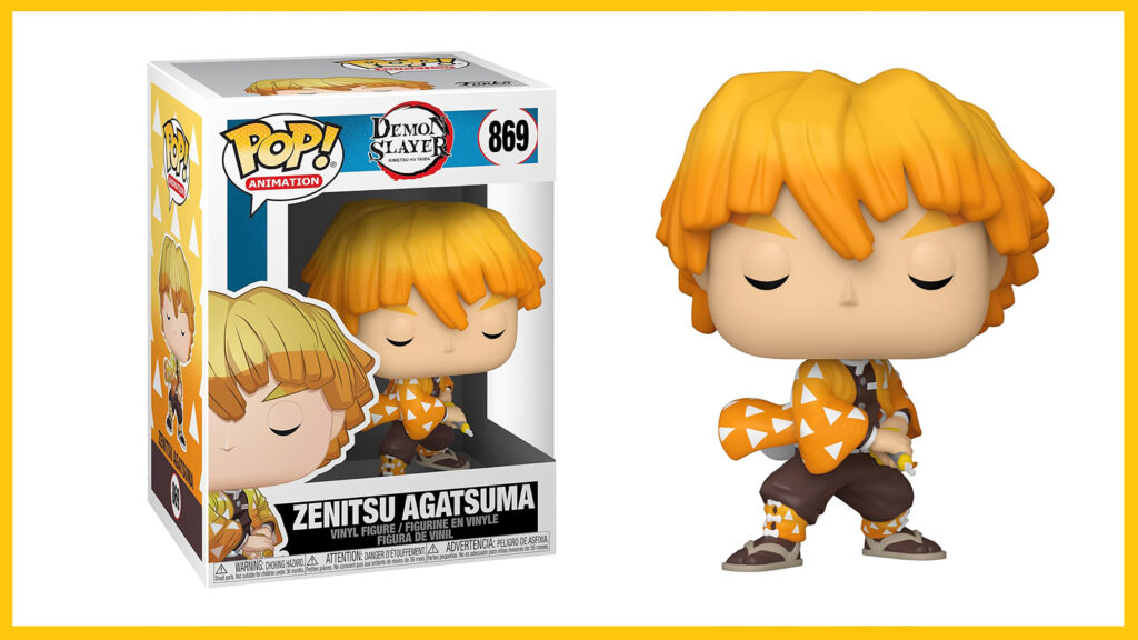 Animación Funko POP: Demon Slayer - Zenitsu Agatsuma