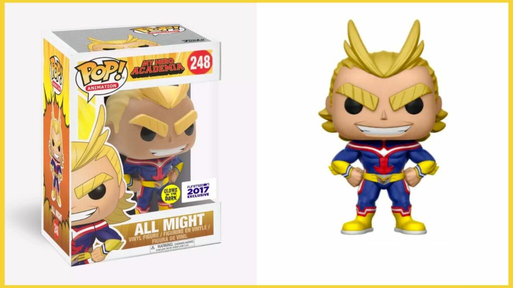 ¡My Hero Academia All Might Funko Pop!  Cifra