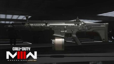 TAQ Eradicator light machine gun in Call of Duty Modern Warfare 3