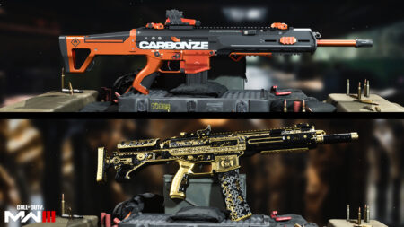 MCW assault rifle, Hot Caution and BlackCell alternate option