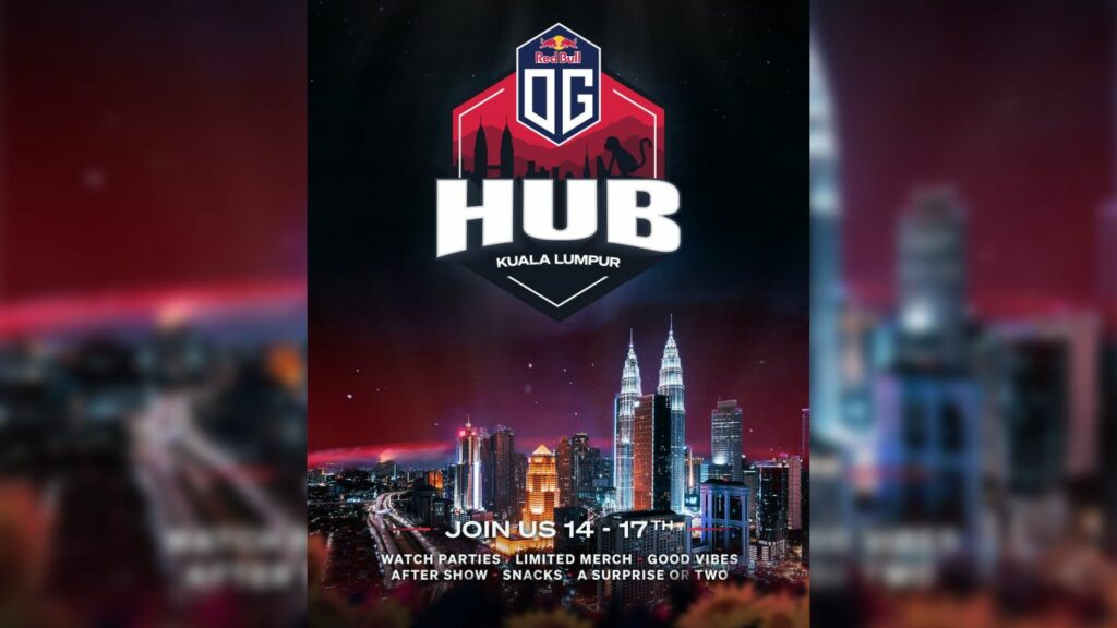 Imagen promocional de OG Hub ESL One Kuala Lumpur