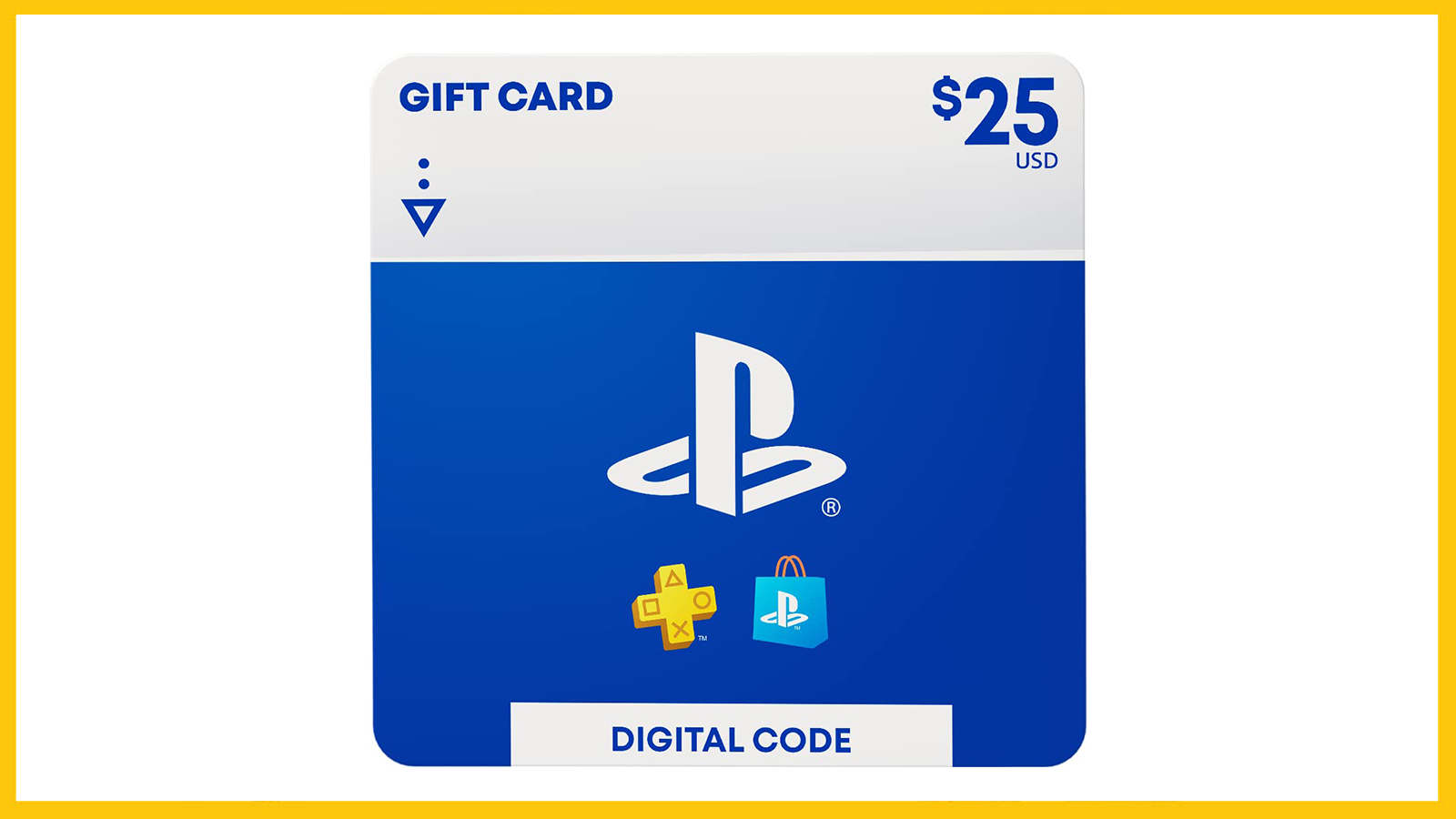 Tarjeta de regalo de PlayStation Plus de $25 USD en Amazon