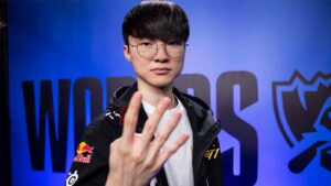 FAKER. 👑 _ #Worlds2023 #leagueoflegends #esports #esport #T1 #Faker