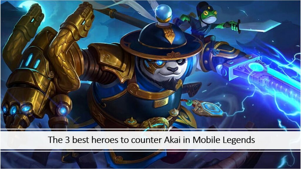 Mobile Legends: Fondo de pantalla de Bang Bang Imperial Assassin Akai con enlace a los mejores contadores para él