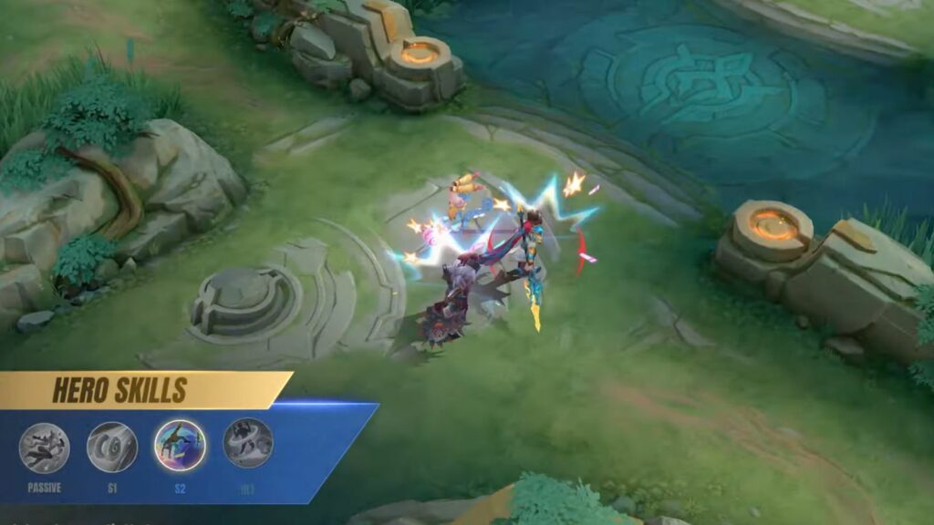 Mobile Legends: Bang Bang Cici's second skill, Buoyant Bounce