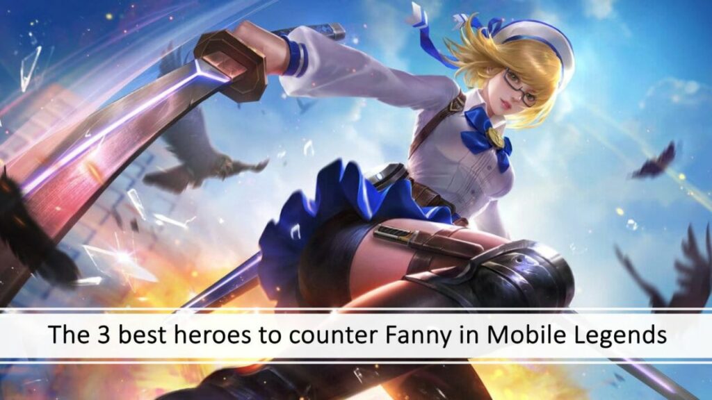 Mobile Legends: Fondo de pantalla de Fanny juvenil de Bang Bang Campus con enlace a los mejores contadores para ella