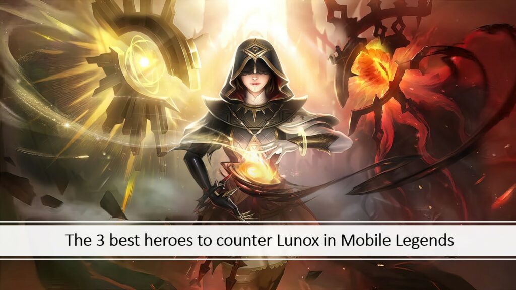 Mobile Legends: Bang Bang Eyes of Eternity Lunox, fondo de pantalla de skin con enlace a los mejores contadores para ella