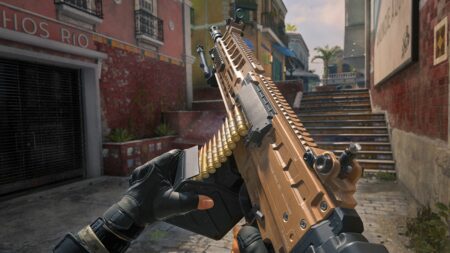 TAQ Evolvere light machine gun featured in new Rio map of Modern Warfare 3