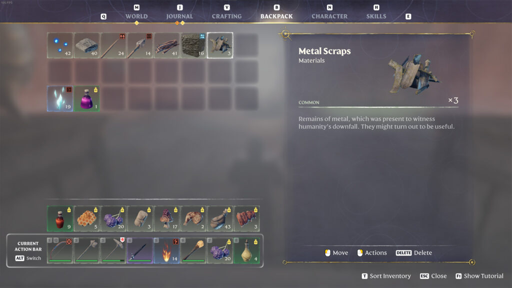 Secret way to farm metal scraps in Enshrouded's early game Enshrouded secret way to farm metal scraps in Enshrouded early game metal scraps info