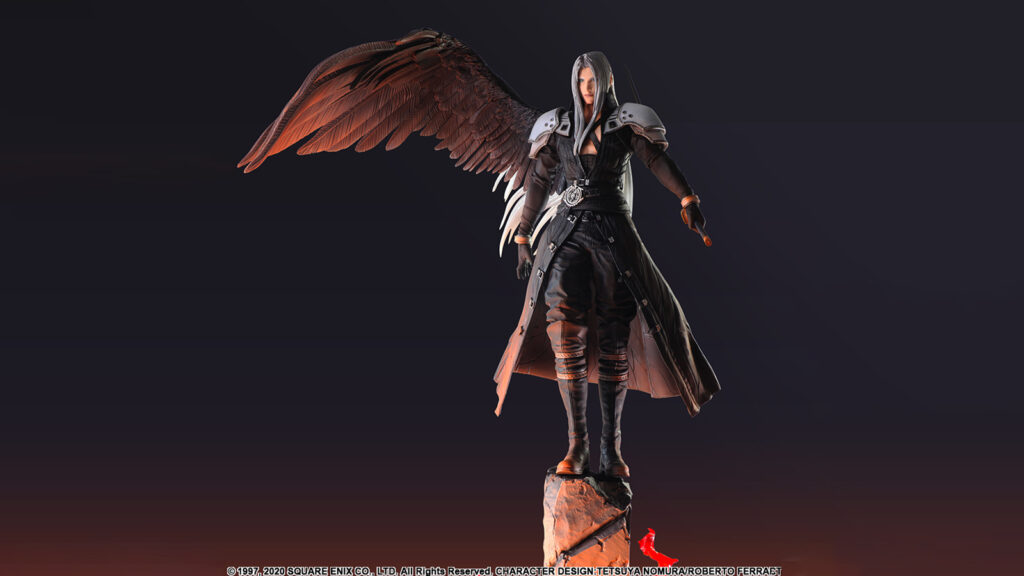 Figura de Sephiroth de Final Fantasy 7 Rebirth, edición de coleccionista