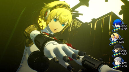Persona 3 Reload Aigis in game image from SEGA's official website