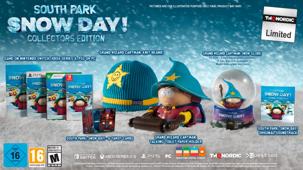 Set de edición de coleccionista del Día de la Nieve de South Park