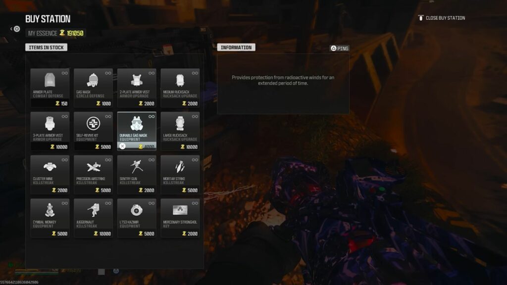 Captura de pantalla de Level 3 Buy Station de la guía de MrDalekJD para el jefe en solitario de Greylorm MW3
