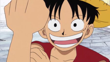 Luffy as shown in One Pieve anime