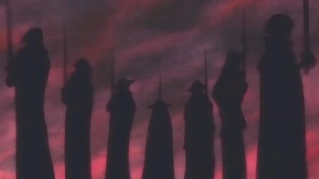 Silhouette of the Seven Warlords of the Sea