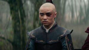 Zuko in the Avatar live action