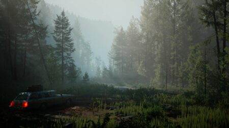 Pacific Drive in-game screenshot