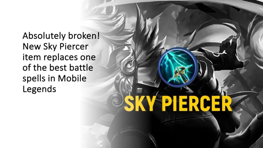 Guía de elementos de ataque de Mobile Legends Sky Piercer de ONE Esports