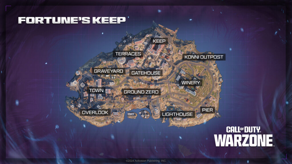 Mapa de mazmorra improvisado de la temporada 2 de Warzone