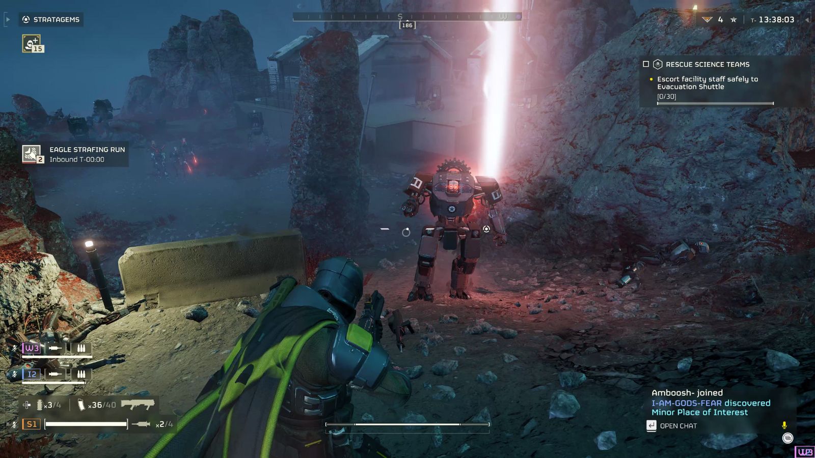 Where to find and kill Bile Spewers in 'Helldivers 2