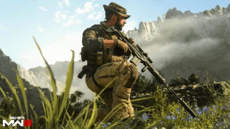Modern Warfare 3 kneeling sniper